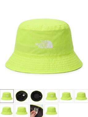The North Face Kids Neon Lime Bucket Hat